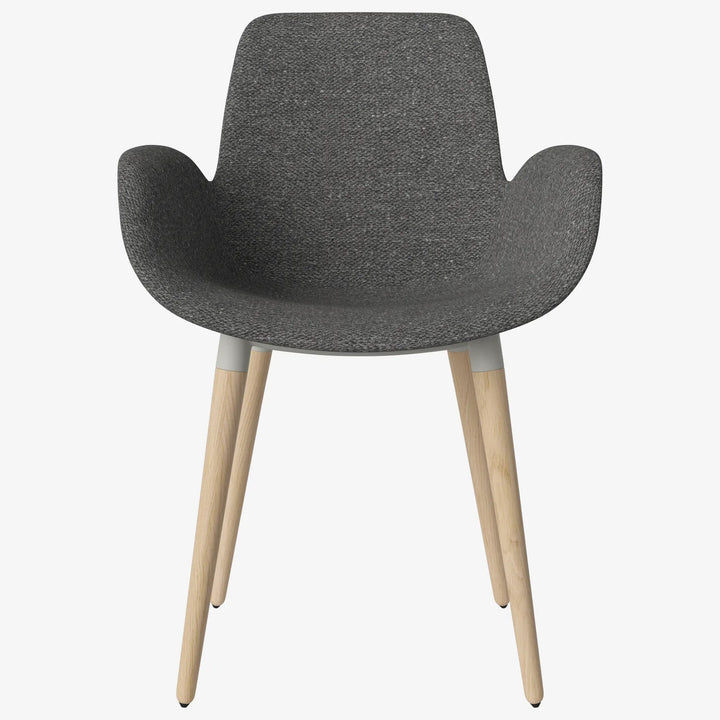 BOLIA Seed Chair (wooden legs) - upholstered